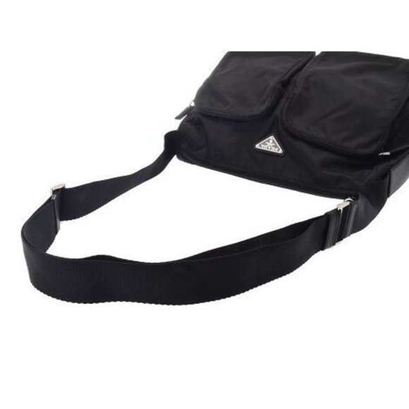 Prada shoulder bag nylon black - Picture 3 of 12